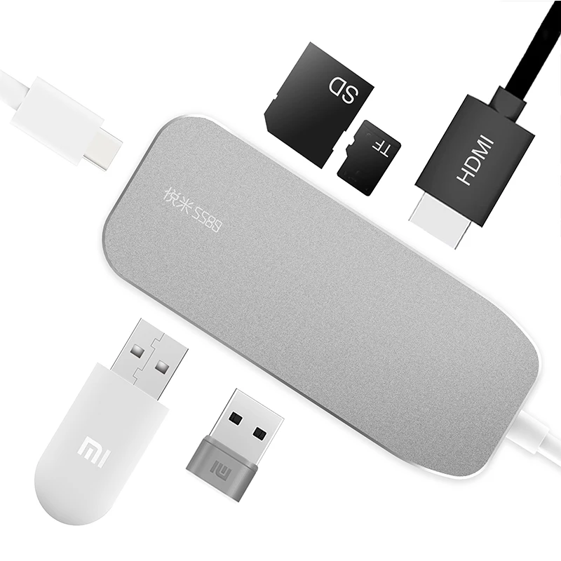 

xiaomi Laptop Docking Stations 3.0 High speed USB Type C to VGA Card Reader