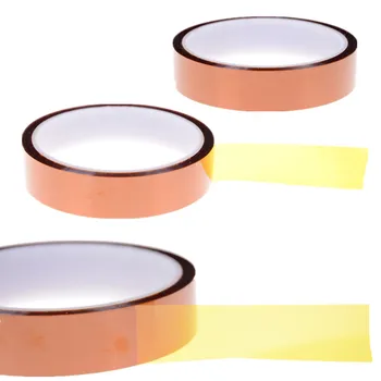 

Heat Resistant High Temperature Polyimide Adhesive Tape Tawny 20mm x 30m