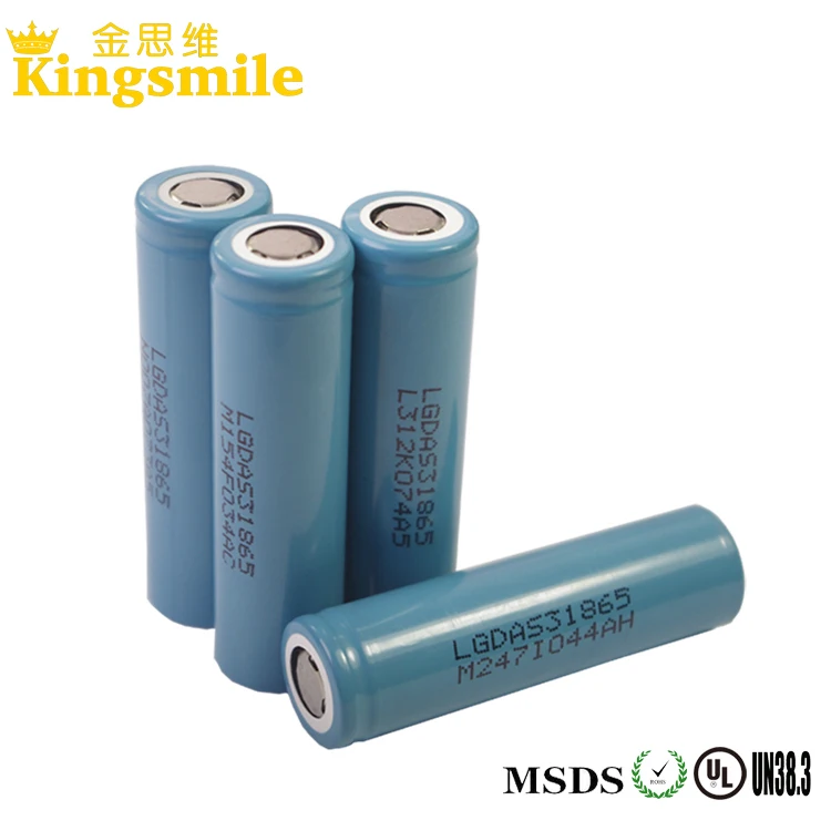 High Quality Battery 18650 LG DAS3 2200mah 18650 flat top 18650DAS3 ...