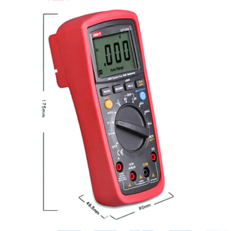 UNI-T, цифровой мультиметр UT139B, мультиметр true rms LCR, измеритель емкости и частоты, электрические мультиметры, мини мультиметры