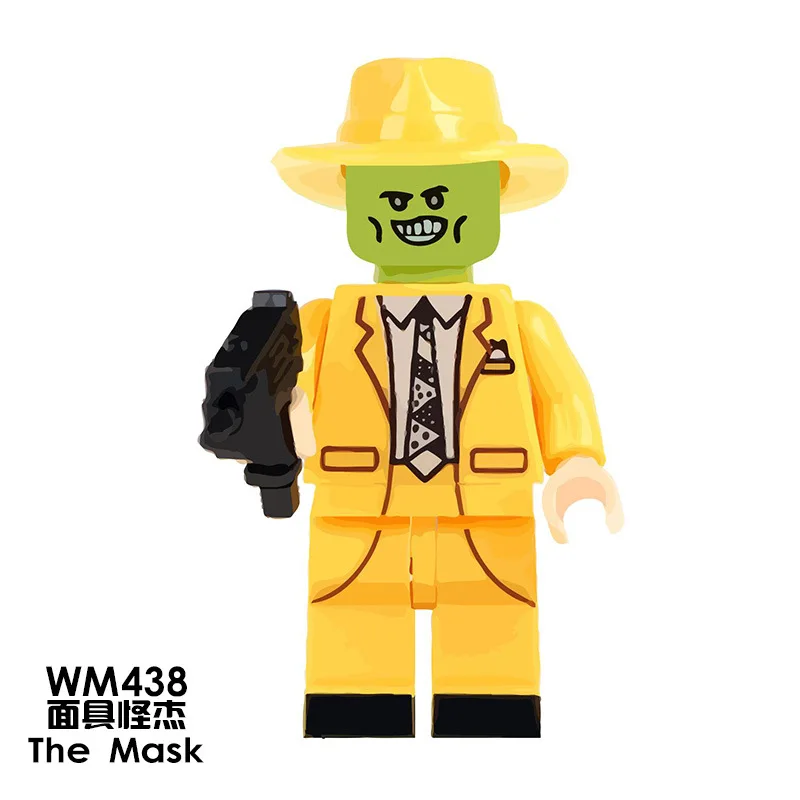 

Legoing TV Cahracter Single Sale The Mask Magical Comedy Movie Action Figures Building Block Toys for Children Legoings WM438