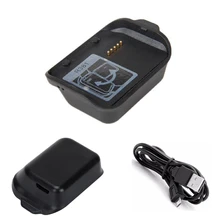 For Samsung Galaxy Gear 2 Neo R381 Battery Charger Desktop Smart Watch Charging Dock SM-R381 Cradle with USB Cable Black portable charging dock cradle usb data cable for samsung galaxy nexus i9250 black
