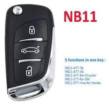 5Pcs/Lot Universal Remote NB-Series for URG200 KD900+,KEYDIY Remote for NB11 ATT-36-3B