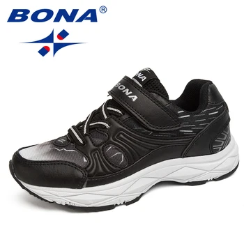 

BONA New Fashion Style Children Casual Shoes Outdoor Walking Jogging Shoes Hook & Loop Sneakers Comfortable Fast Free Shipping