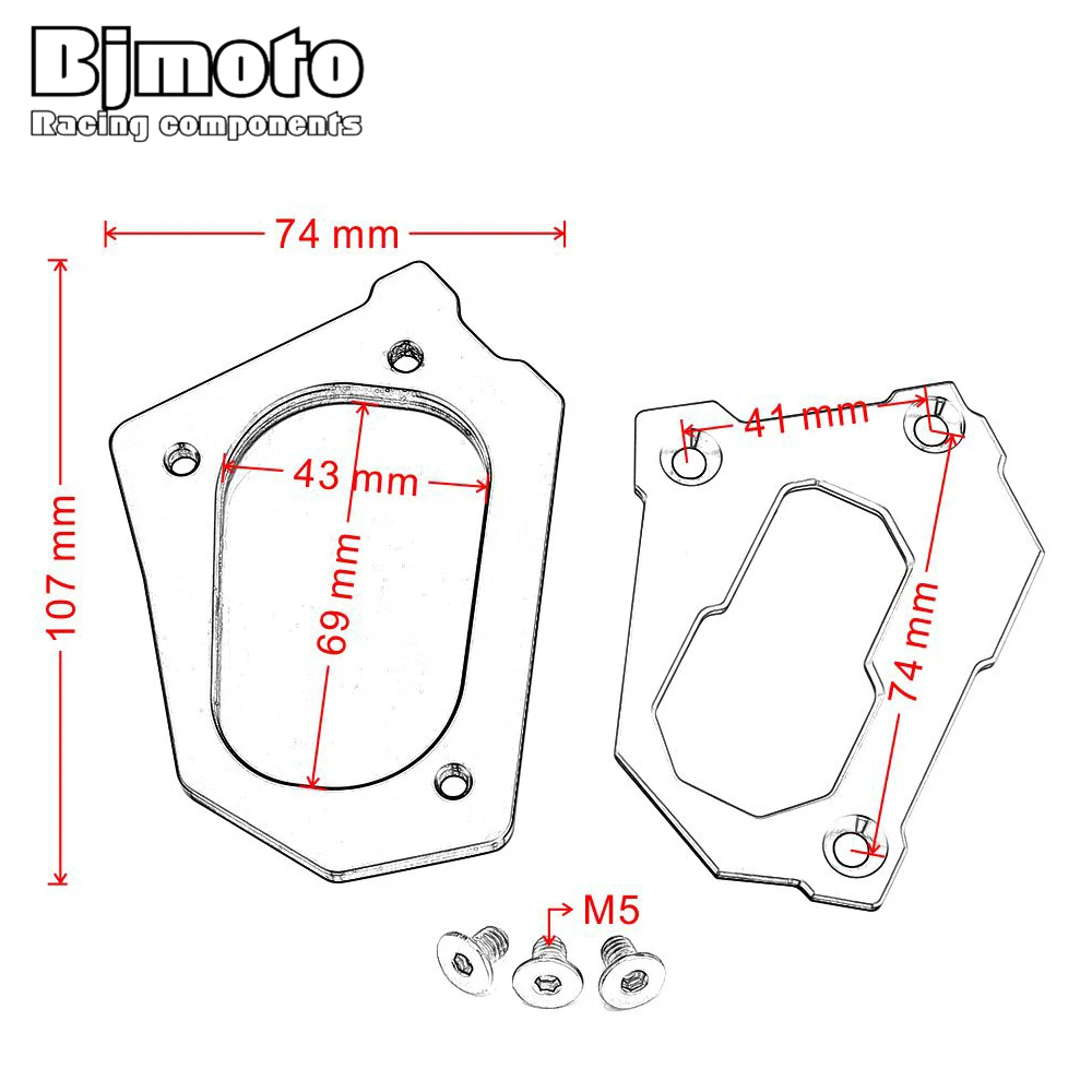 BJMOTO для BMW R1200GS LC/ADV 13 16 R 1200 GS ADV 2018 аксессуары мотоциклов CNC подножка с боковой
