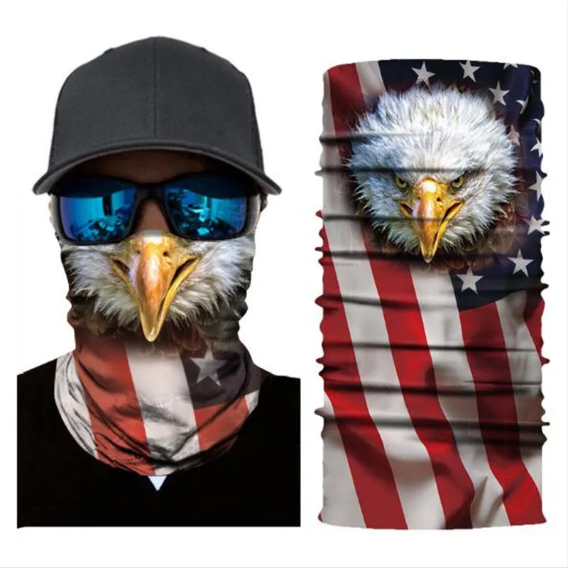 

Biker Bandanas (5 pcs/lot) AC116-AC124 Outdoor Sports Hat Cycling Turban Head Scarf Face Mask