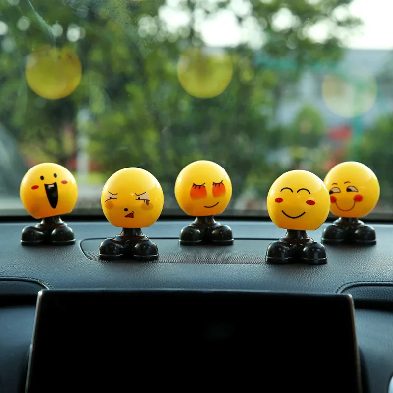 

Home Car Ornaments Bobblehead Car Dashboard Decor for Auto Shaking Head Toys Cute Funny Swinging Head Lovely Nodding Doll Gifts