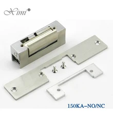 Electric Strike Door Lock Electronic For Access Control System New Fail Secure Stainless Door 12V DC Fail-Secure NO Lock
