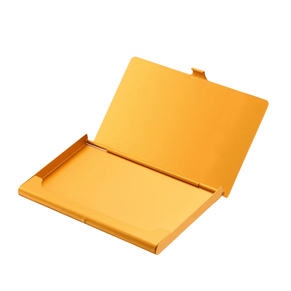 

Creative Aluminum Holder Metal Cover Credit Business Card Wallet Multi Card Case Wallet Credit Card Package Bank Card Holder