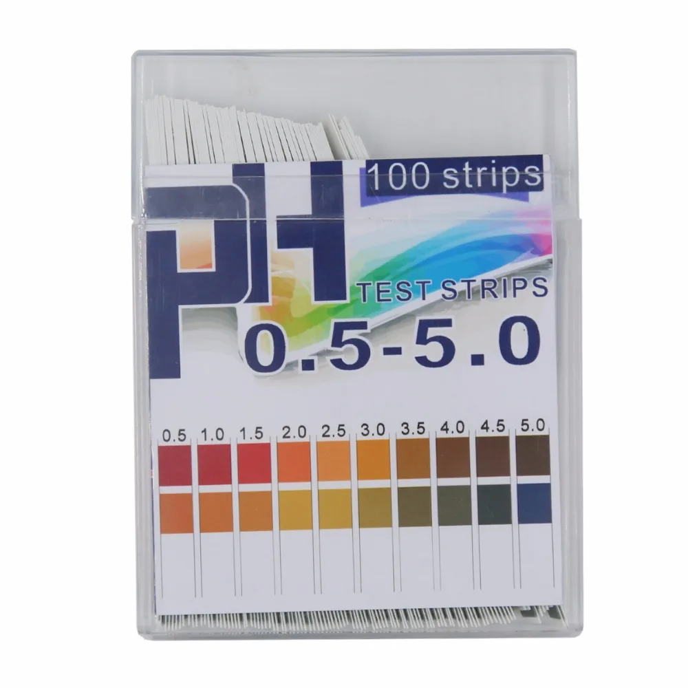 Universal pH Test Paper Strips pH Measure Range 0.5 5 for Research