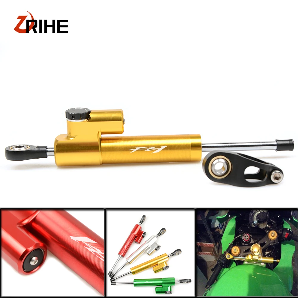 

CNC Universal Aluminum Motorcycle Damper Steering Stabilize Safety Control For Yamaha MT09 MT07 YZF R1 R6 FZ1 XJR1300 FZ1 FAZER