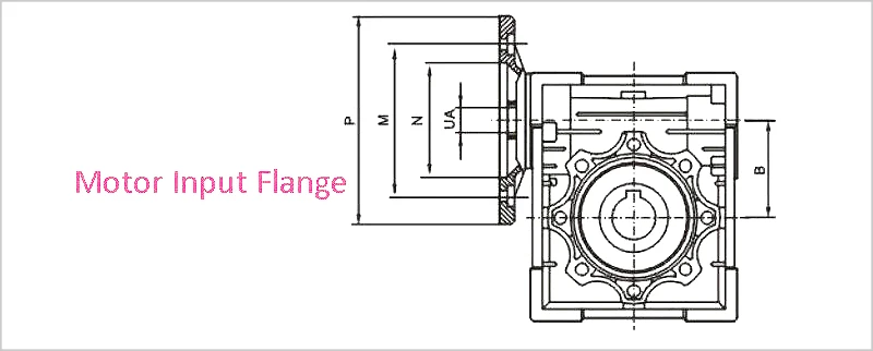 NMRV030 56B14 worm reducer(1)