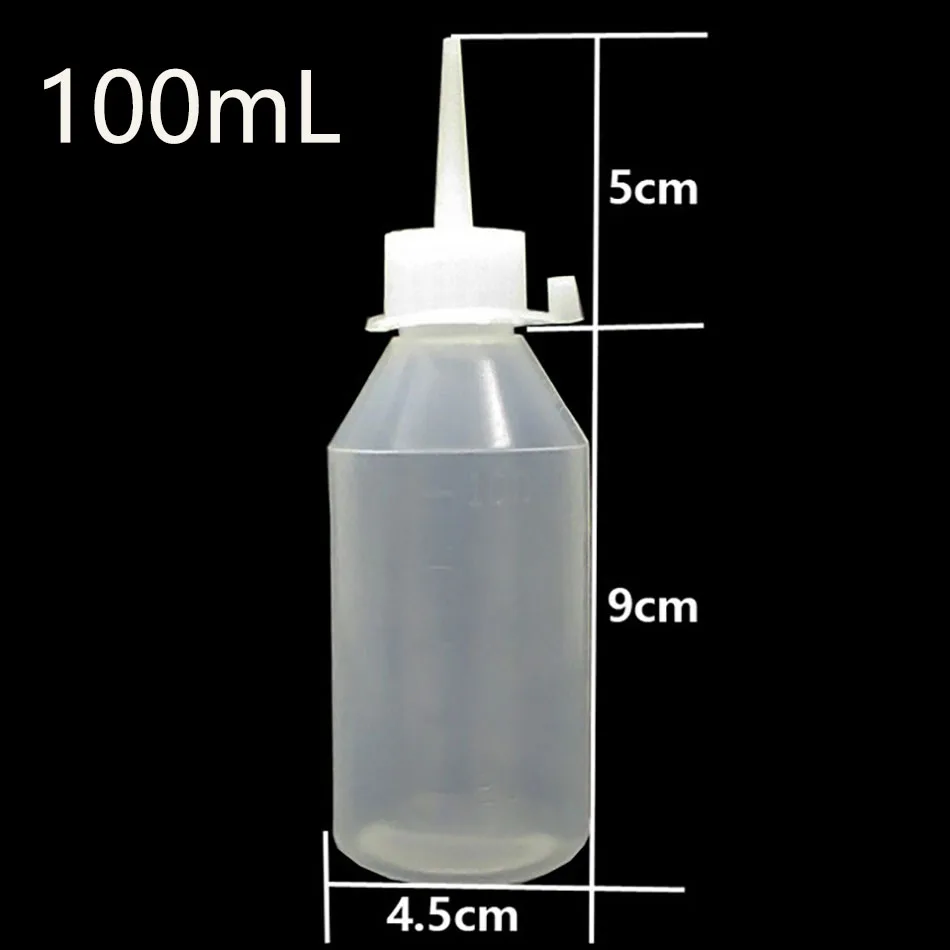 1Pcs 50ml 100mL Glue Needle Tip Glue Bottle DIY Paper Art Quilling Tool Craft Parper Precision Bottle Needle Bottle Applicator