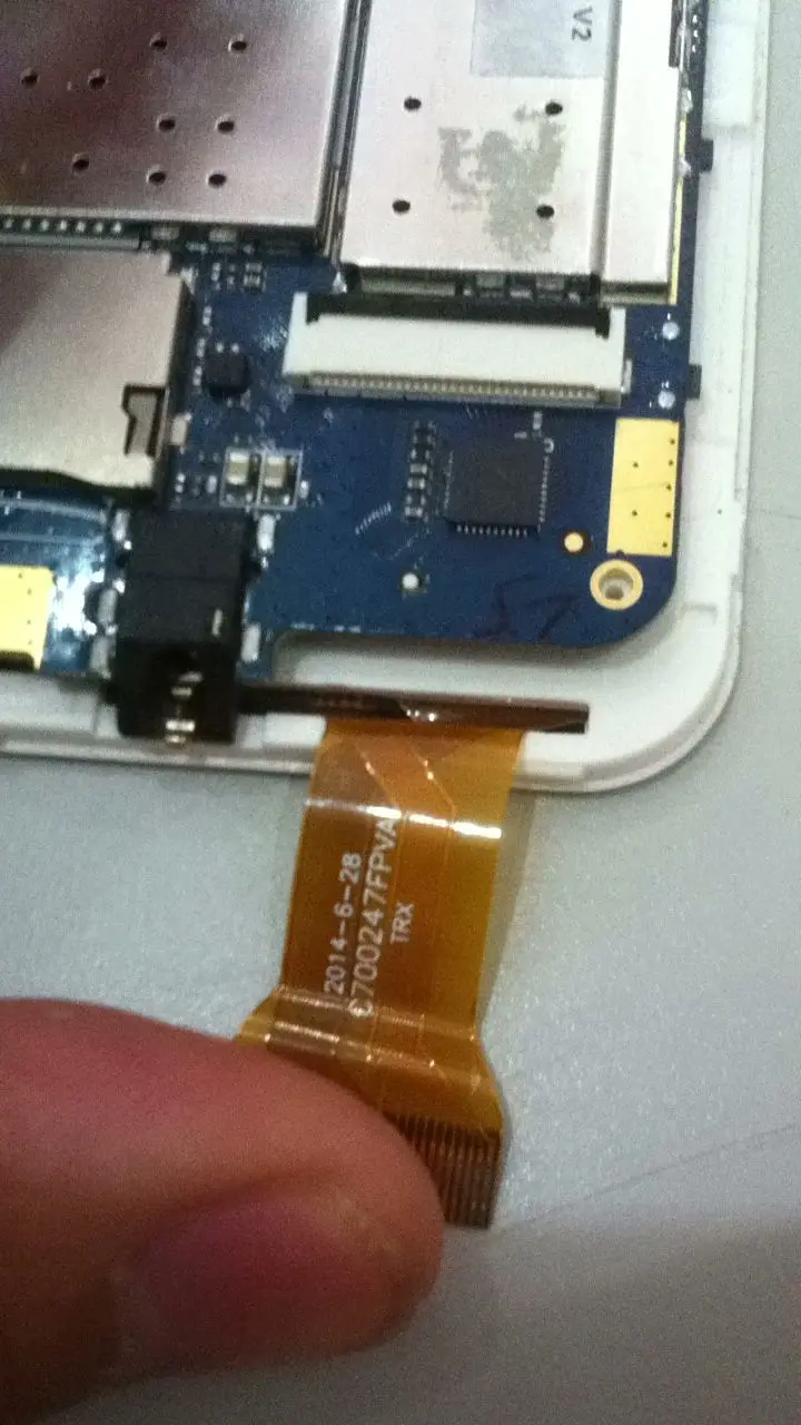 

For  7 inch Android tablet computer touch handwriting C700247FPVA capacitors touch screen 1275