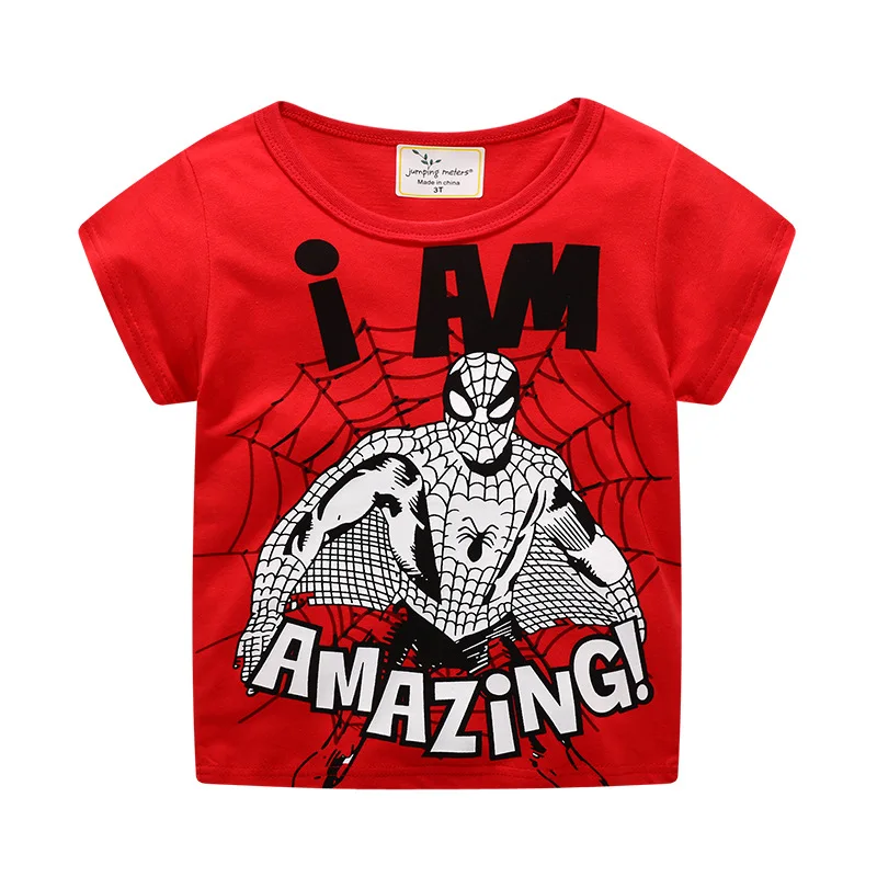 Roupas de Verão dos Desenhos Crianças Animados Camiseta Meninos Nova Verão Bebés Meninos Cotton Top Tees Animais Bonitos Apliques Crianças Roupas 24 Cheap Camisetas