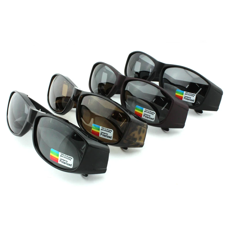 TOPSPORTS Polaroid Sunglasses Fit Over Sun Glasses UV400 protection Men Women myopia frame Eyewear for driving fishing walking