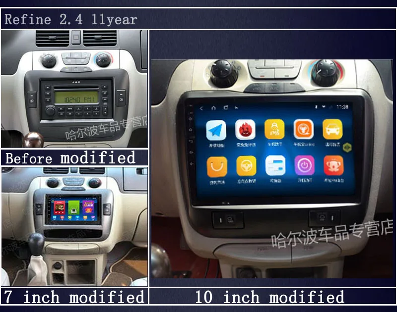 

wits general 7 inch car audio player and Android system MP3 MP4 music Bluetooth function