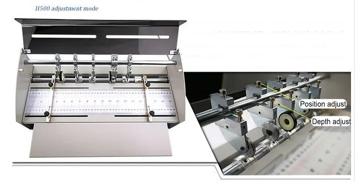 Electric creaser perforator cutter machine 15_conew1