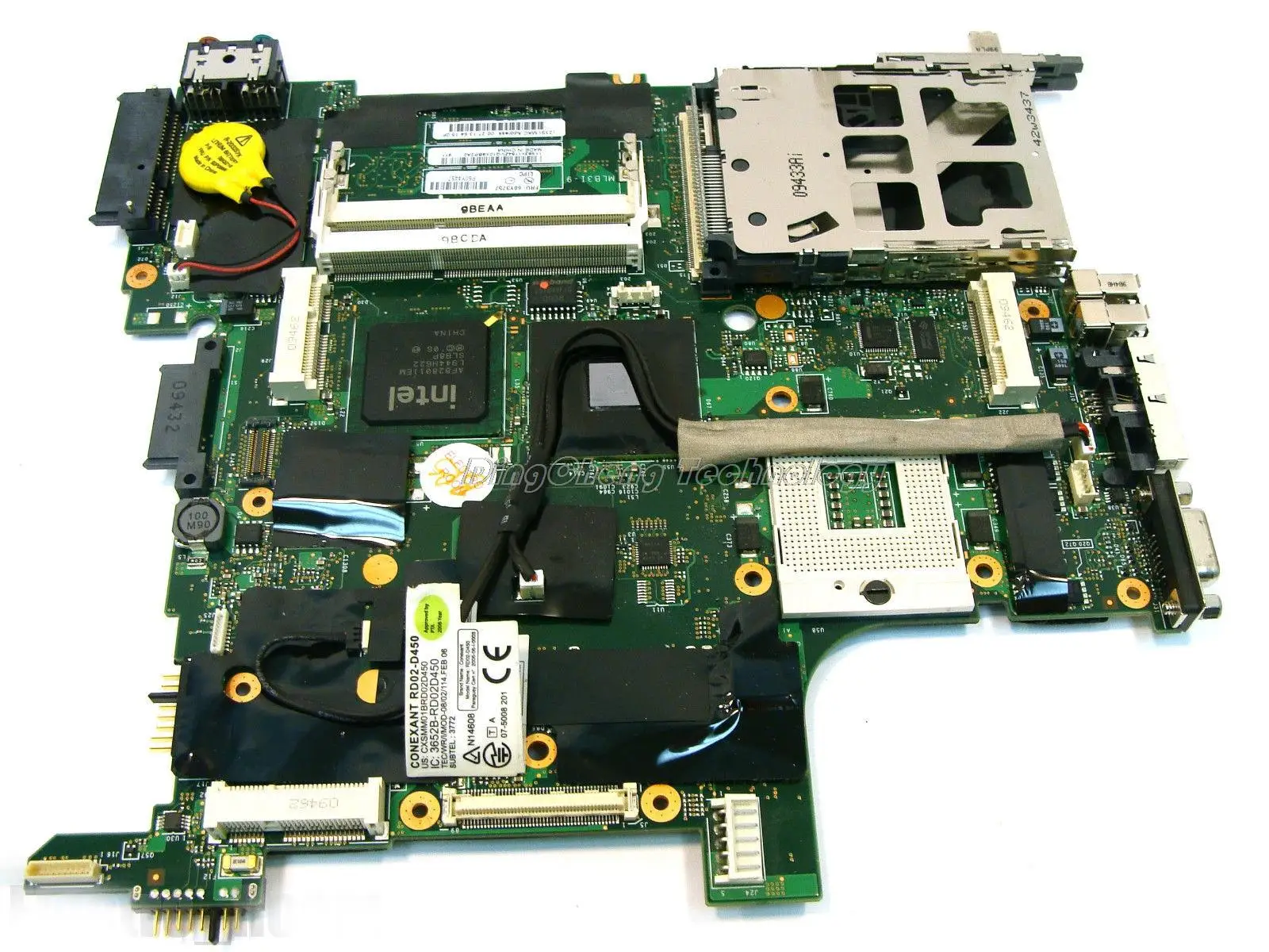 laptop Motherboard/mainboard for Lenovo IBM T400 14.1'60Y3757 for intel