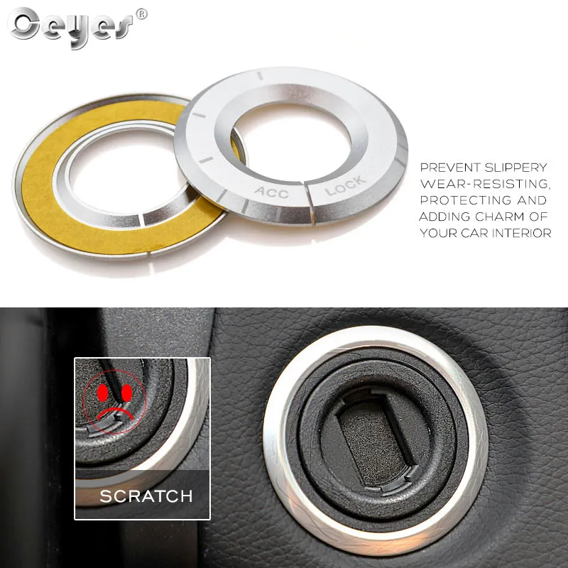 Car Start Engine Button Key Ring for MERCEDES (25)