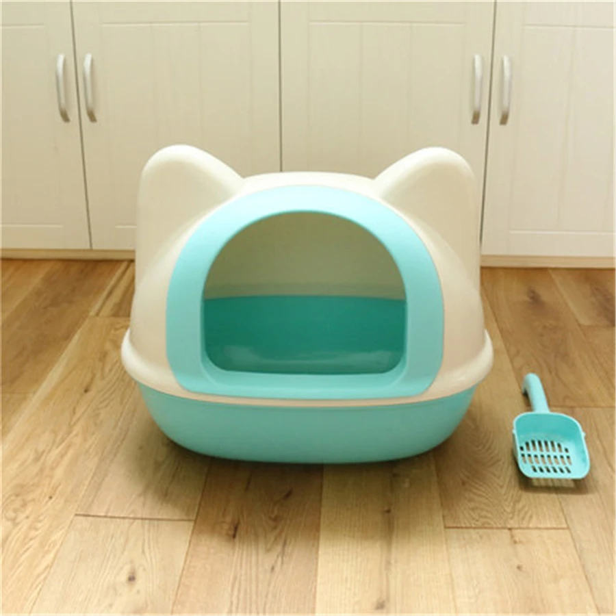 Grosse Kunststoff Katzenklo Scoop Bedpans Cofre Ausbildung Toilette