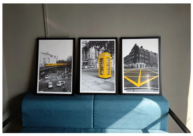 wooden frame photo frame set photo frame set decoration maison photo frame wall poster frame (9)
