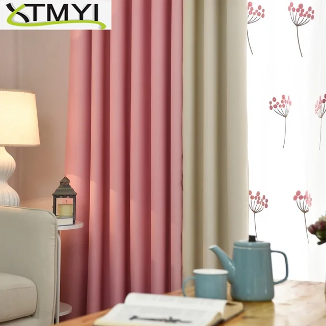 Modern Blackout Curtains For Living Room Pink Green Blue Purple Modern Blackout Curtains For Living Room Pink Green Blue Purple Bedroom Finished D Window Treatment