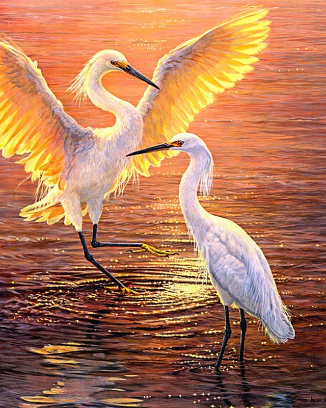 

5D Diy Diamond Painting Cross Stitch Crane Animals Full Square Diamond Embroidery Sale Rinestones Painting Diamond Mosaic Decor