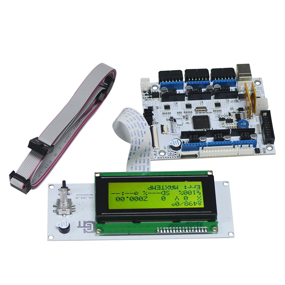 Geeetech GTM32 Pro VB материнская плата и ЖК дисплей 2004 комбинированный комплект|Детали