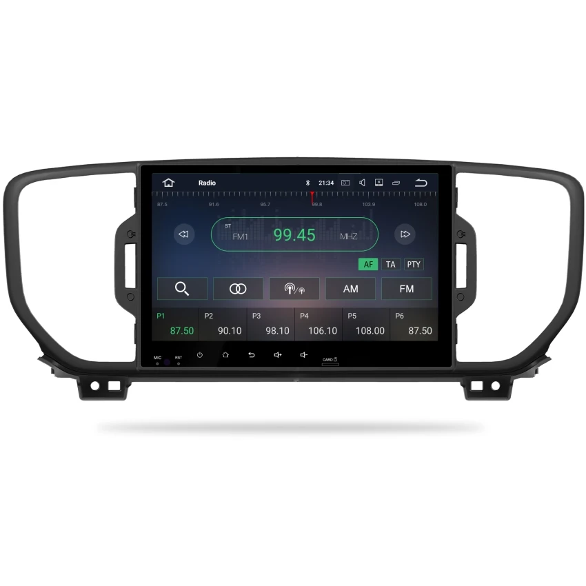 OZGQ радио Android 8,1 9,0 система PX30 9 ''ips экран авто мультимедиа gps для KIA Sportage с Bluetooth зеркальная поверхность подключение
