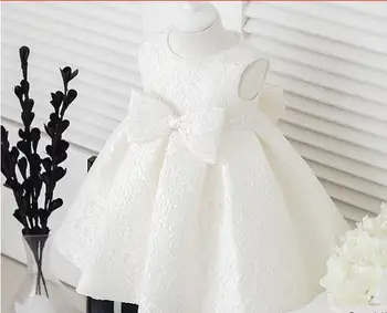 

Summer Girl Dresses for Wedding Flower Girl Dress Bow Party clothes Princess Baby Girl Birthday Dress 1-12Y ,4 Select