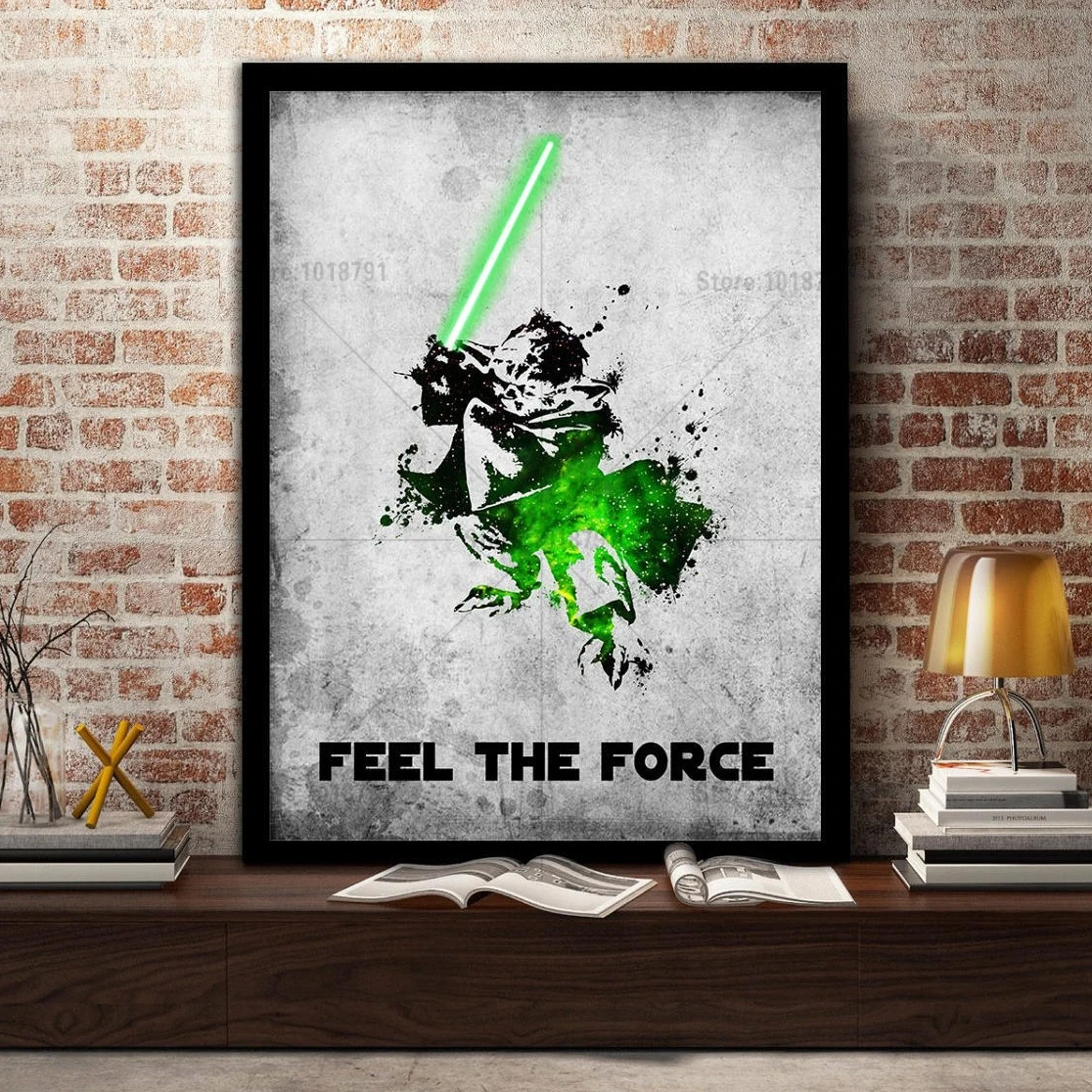 5D Diamond Painting Yoda Star Wars Cross Stitch Rhinestone Needlework