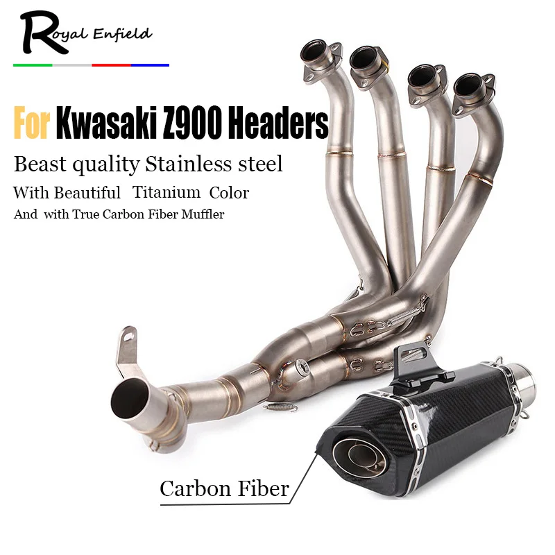 z900 exhaust system