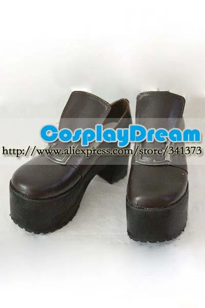 Настроить Сапоги и ботинки для девочек черный Батлер ciel Косплэй Обувь пользовательские Любой Размер Аниме партии Сапоги и ботинки для