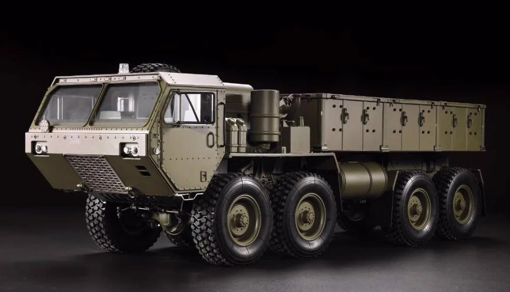 Военный внедорожный автомобиль 1/10 scaleRC Rock Cralwer 8WD 8X8 совместимый с RCW4D тамией капо