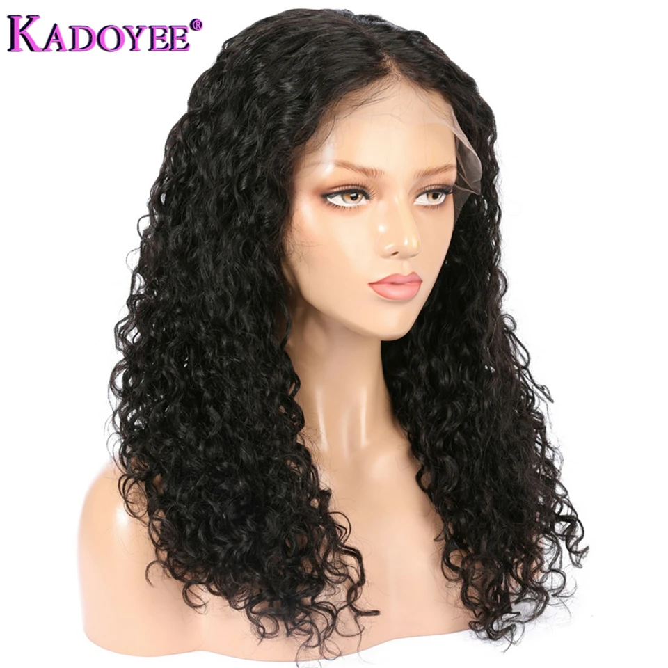 100% human virgin hair lace wigs  (2)