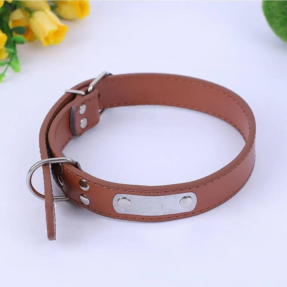 

LumiParty Pet Dog Collar Buckle Candy Color PU Leather Collar Neck Strap-20