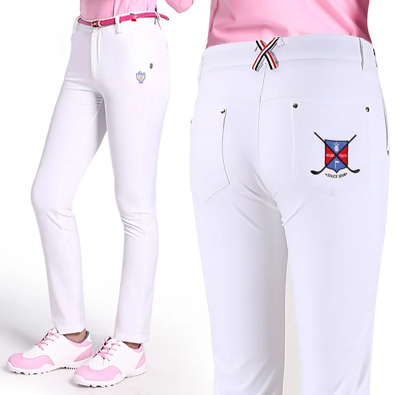 3 цвета, новая ультратонкая Женская одежда, женские длинные штаны, XS-L брюки, спортивная одежда, женские облегающие брюки-карандаш для гольфа/тенниса