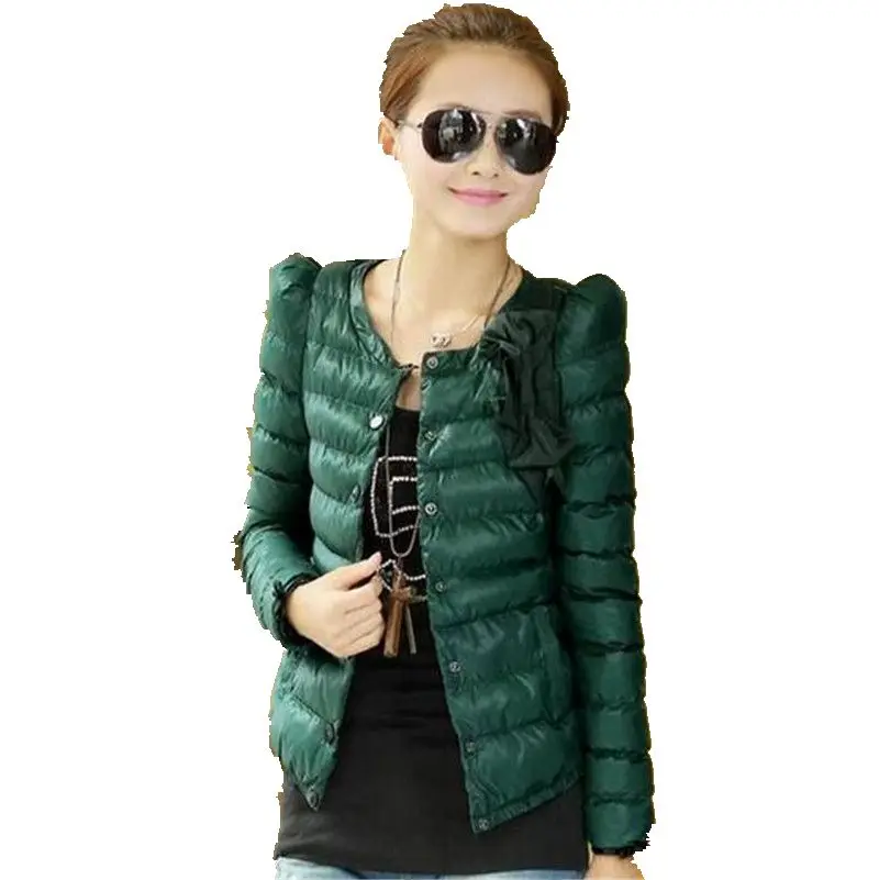 

2016Winter New Women Han edition Leisure Slim Brief paragraph Down jacket Coat Thicken Big yards Down cotton-padded jacket G1288