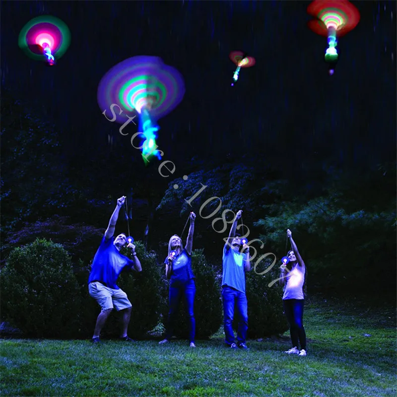Amazing-LED-Light-Arrow-Rocket-Helicopter-Rotating-Flying-Toys-Party-Fun-Kids-Outdoor-Flashing-Toy-Fly_