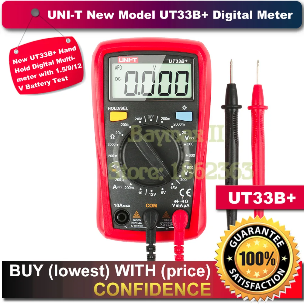 UT33B+-Digital-Multimeter