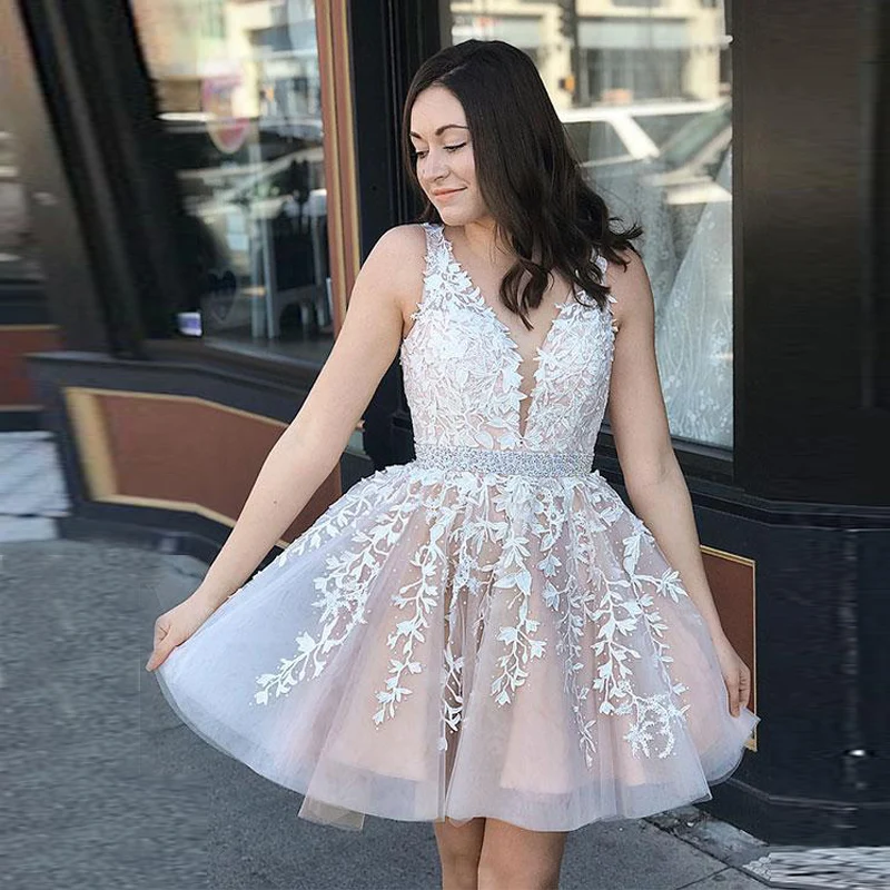 short plus size prom dresses
