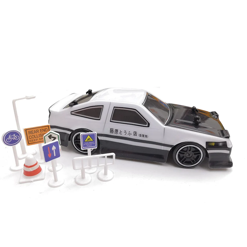 RC Дрифт автомобиль игрушка 2,4 г 1:24 4WD привод Быстрый Дрифт Гоночный Автомобиль Дистанционное управление AE86 GTR модель внедорожника