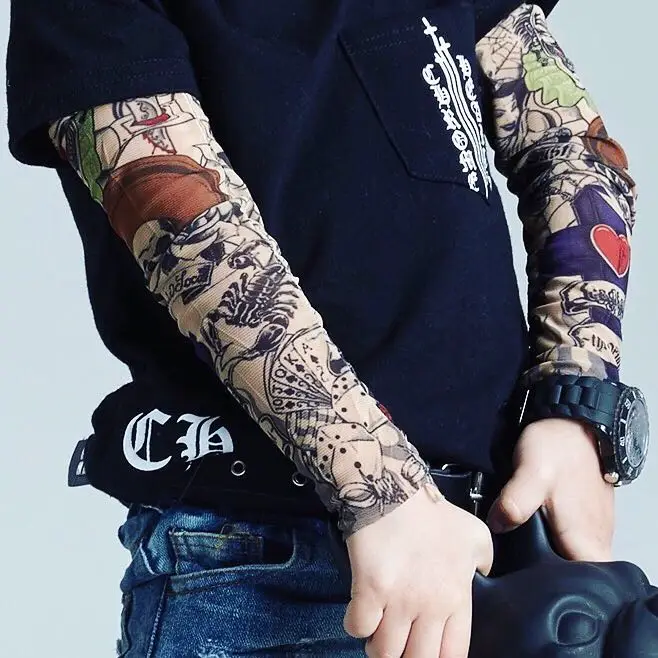 500 шт. Детские тату рукава|kids tattoo sleeve|arm sleevetattoo sleeves kids |