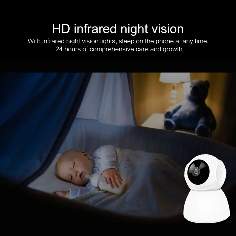 Full HD 1080P камера беспроводная домашняя 720P ночного видения Wi Fi|Видеокамеры 360 °| |