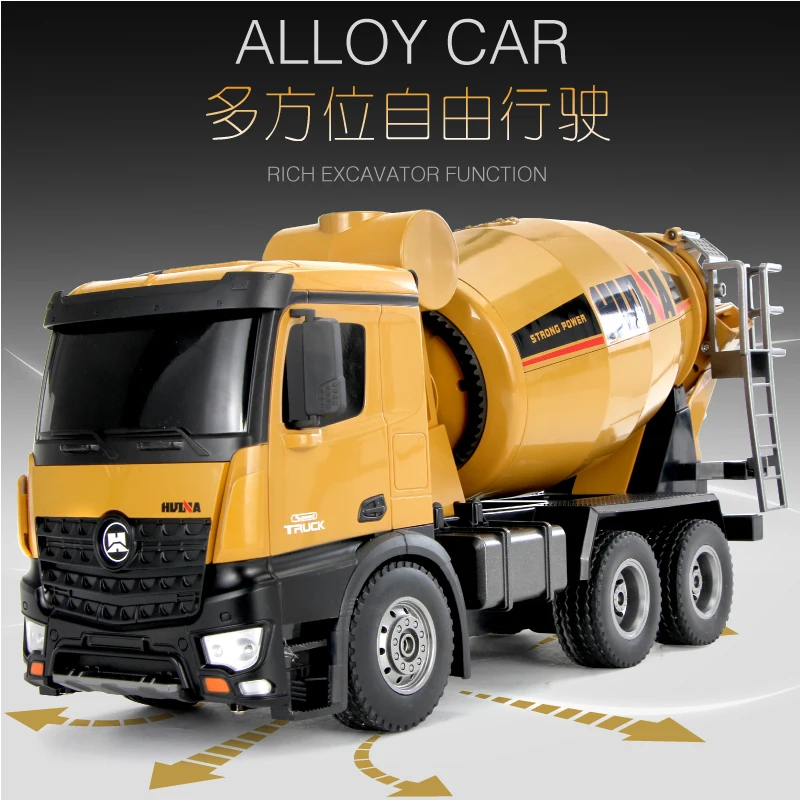 rc excavator and dump truck