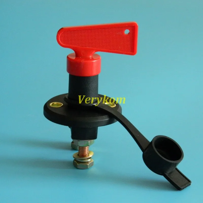 

Car Truck Boat Auto Universal Battery Isolator Master Cutoff Cut Off Power Kill Switch 300A + Key + Waterproof Cover