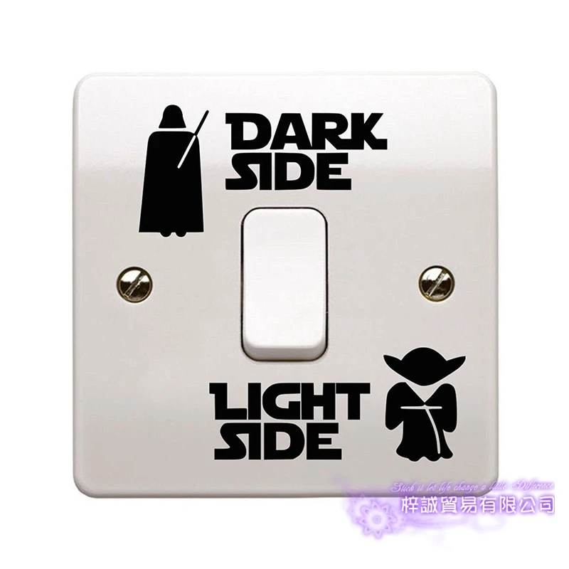 

Dctal Film Switch Panel Sticker Movie Decal Posters Vinyl Wall Decals Parede Decor Mural