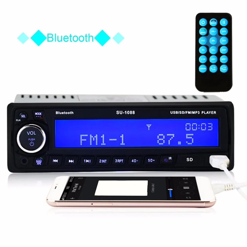 Bluetooth DC 12 В автомобильный музыкальный mp3-плеер аудио декодер Авто WMA плата модуль радио USB TF FM Автомобильный MP3-плеер с пультом дистанционного управления