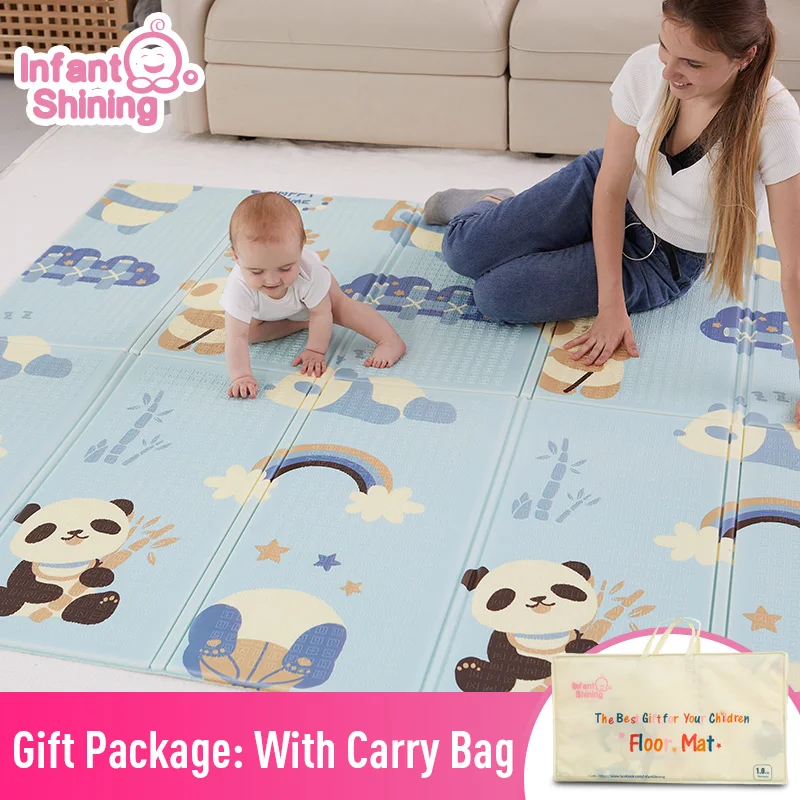 Infant Shining Baby Mat Playmat Kids Carpet Baby Play Mat 200*180*1cm